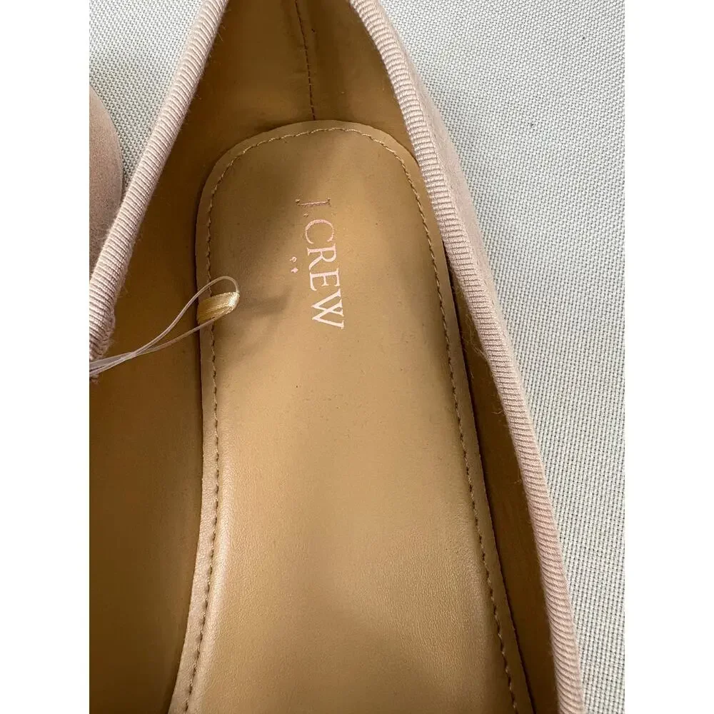 J. Crew Crewcuts Girl's Pink Glitter Ballet Flats - Size 5 - NEW